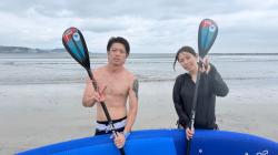 8/3 PM SUP(サップ、スタンドアップパドル)体験スクール付きレンタル  鎌倉ハイサーフ 