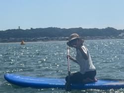 8/4 AM SUP(サップ、スタンドアップパドル)体験スクール付きレンタル   鎌倉ハイサーフ 
