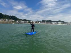 8/5 AM SUP(サップ、スタンドアップパドル)体験スクール付きレンタルサップ  鎌倉ハイサーフ 