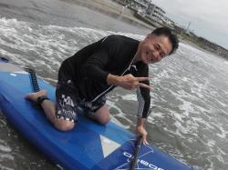 8/5  AM SUP(サップ、スタンドアップパドル)体験スクール付きレンタル   鎌倉ハイサーフ  