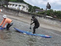 8/5  AM SUP(サップ、スタンドアップパドル)体験スクール付きレンタル   鎌倉ハイサーフ  