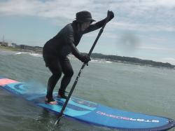 8/5  AM SUP(サップ、スタンドアップパドル)体験スクール付きレンタル   鎌倉ハイサーフ  