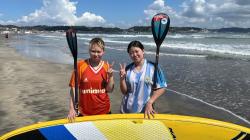 8/6 PM SUP(サップ、スタンドアップパドル)体験スクール  鎌倉ハイサーフ 