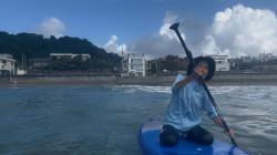 8/7  AM SUP(サップ、スタンドアップパドル)体験スクール付きレンタル   鎌倉ハイサーフ 
