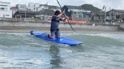 8/7  AM SUP(サップ、スタンドアップパドル)体験スクール付きレンタル   鎌倉ハイサーフ 
