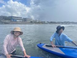 8/7  AM SUP(サップ、スタンドアップパドル)体験スクール付きレンタル   鎌倉ハイサーフ 