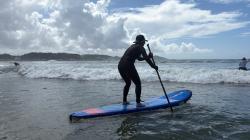 8/7  AM SUP(サップ、スタンドアップパドル)体験スクール付きレンタル   鎌倉ハイサーフ 