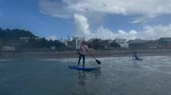 8/7  AM SUP(サップ、スタンドアップパドル)体験スクール付きレンタル   鎌倉ハイサーフ 