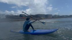 8/7  AM SUP(サップ、スタンドアップパドル)体験スクール付きレンタル   鎌倉ハイサーフ 