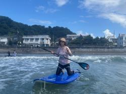 8/7  AM SUP(サップ、スタンドアップパドル)体験スクール付きレンタル   鎌倉ハイサーフ 