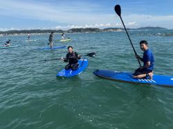 8/9  PM１ SUP(サップ、スタンドアップパドル)体験スクール付きレンタル   鎌倉ハイサーフ 