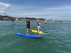8/9  PM１ SUP(サップ、スタンドアップパドル)体験スクール付きレンタル   鎌倉ハイサーフ 