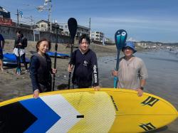 8/9 PM2  SUP(サップ、スタンドアップパドル)体験スクール付きレンタル  鎌倉ハイサーフ 