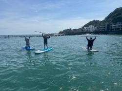 8/9 PM2  SUP(サップ、スタンドアップパドル)体験スクール付きレンタル  鎌倉ハイサーフ 