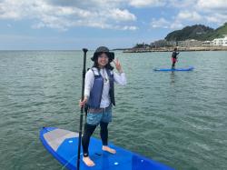8/10  AM SUP(サップ、スタンドアップパドル)体験スクール付きレンタル  鎌倉ハイサーフ 