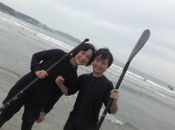 8/11 AM SUP(サップ、スタンドアップパドル)体験スクール付きレンタル   鎌倉ハイサーフ  