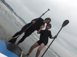 8/11 AM SUP(サップ、スタンドアップパドル)体験スクール付きレンタル   鎌倉ハイサーフ  