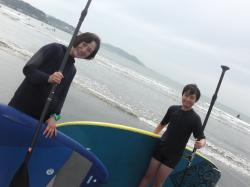 8/11 AM SUP(サップ、スタンドアップパドル)体験スクール付きレンタル   鎌倉ハイサーフ  