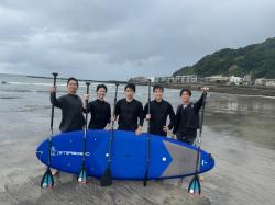 8/13 AM SUP(サップ、スタンドアップパドル)体験スクール付きレンタル  鎌倉ハイサーフ 