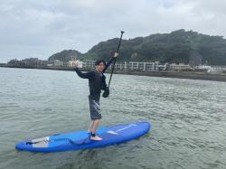 8/13 AM SUP(サップ、スタンドアップパドル)体験スクール付きレンタル  鎌倉ハイサーフ 
