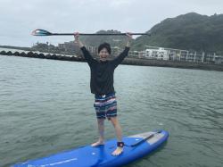 8/13 AM SUP(サップ、スタンドアップパドル)体験スクール付きレンタル  鎌倉ハイサーフ 