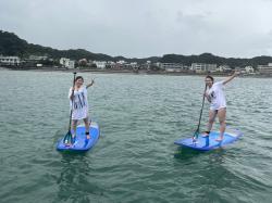 8/13 PM SUP(サップ、スタンドアップパドル)体験スクール付きレンタル   鎌倉ハイサーフ 