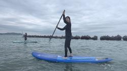 8/29 AM  SUP(サップ、スタンドアップパドル)体験スクール付きレンタル  鎌倉ハイサーフ