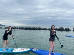 8/29 AM  SUP(サップ、スタンドアップパドル)体験スクール付きレンタル  鎌倉ハイサーフ