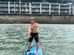 8/29 AM  SUP(サップ、スタンドアップパドル)体験スクール付きレンタル  鎌倉ハイサーフ