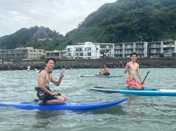 8/29 AM  SUP(サップ、スタンドアップパドル)体験スクール付きレンタル  鎌倉ハイサーフ