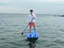 8/30 PM2 SUP(サップ、スタンドアップパドル)体験スクール付きレンタル  鎌倉ハイサーフ