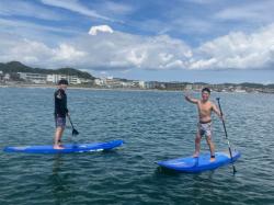 9/2 PM SUP(サップ、スタンドアップパドル)体験スクール付きレンタル  鎌倉ハイサーフ