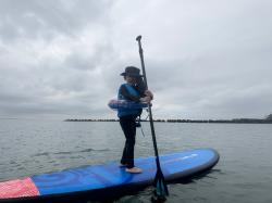9/13 AM SUP(サップ、スタンドアップパドル)体験スクール付きレンタル  鎌倉ハイサーフ