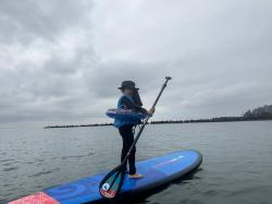9/13 AM SUP(サップ、スタンドアップパドル)体験スクール付きレンタル  鎌倉ハイサーフ