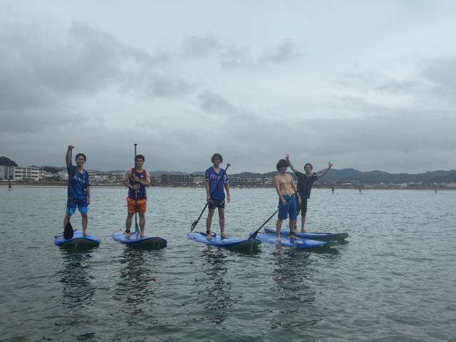 9/13 AM SUP(サップ、スタンドアップパドル)体験スクール付きレンタル   鎌倉ハイサーフ