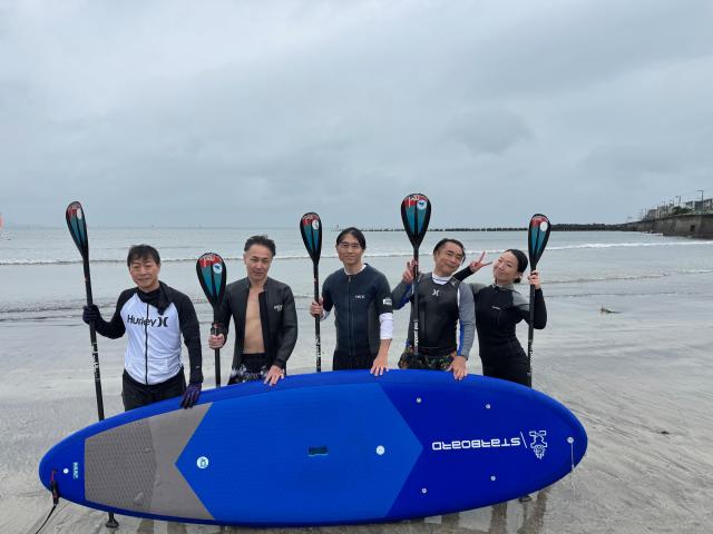 9/23 AM SUP(サップ、スタンドアップパドル)体験スクール付きレンタル　鎌倉ハイサーフ 