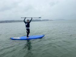 9/23 AM SUP(サップ、スタンドアップパドル)体験スクール付きレンタル　鎌倉ハイサーフ 