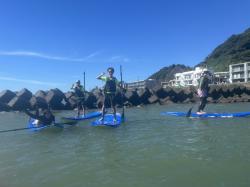 9/22  AM SUP(サップ、スタンドアップパドル)体験スクール付きレンタル   鎌倉ハイサーフ 