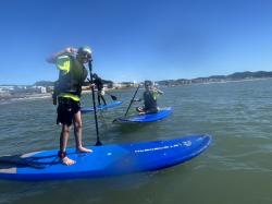 9/22  AM SUP(サップ、スタンドアップパドル)体験スクール付きレンタル   鎌倉ハイサーフ 