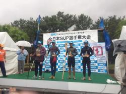 SUP　全日本選手権　宮崎　大市 工　3位　ロングボードクラス